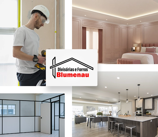 Divisorias e Forros Blumenau