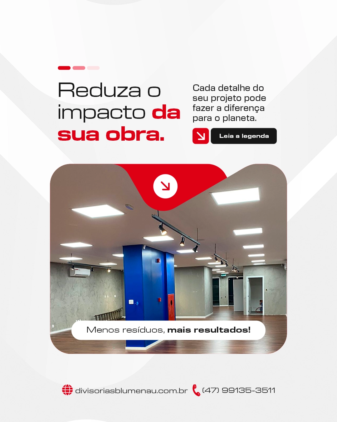 Reduza o impacto da sua obra com Drywall