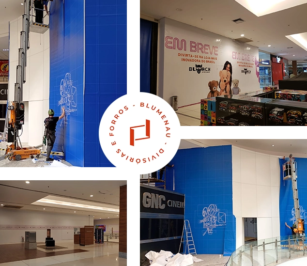 Tapume em Blumenau e Região